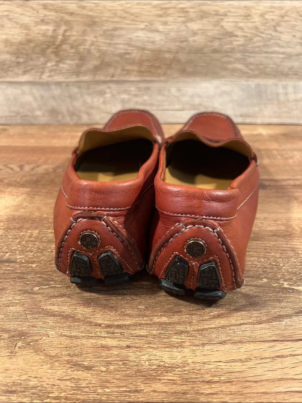 Cole‎ Haan Men's Howland Penny Loafer Driving Shoes in Chestnut